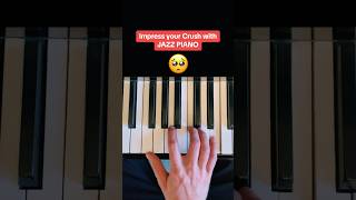 IMPRESS YOUR CRUSH Jazz Piano Tutorial 🥺💚 piano pianomadeeasy easypiano pianolesson [upl. by Mel447]