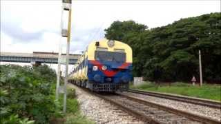 BANGALORES FASTEST LOCAL TRAIN EMU ELECTRICAL MULTIPLE UNIT [upl. by Nikolas466]