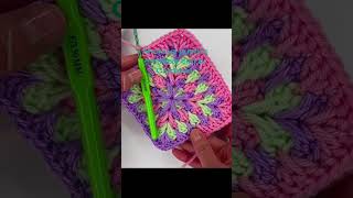 Cardigan granny square tutorial crochet aprendecrochet cardigan grannysquare [upl. by Latty196]