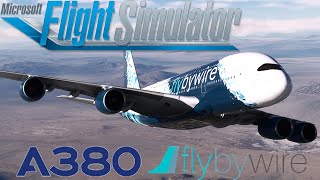 FlyByWire A380 First look  Review l Microsoft Flight Simulator [upl. by Alix515]