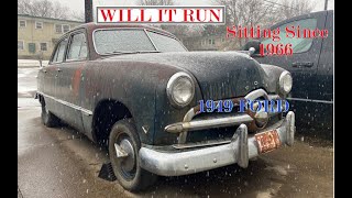 1949 Ford Sitting Over 50 Years Will It Run willitrun 1949Ford [upl. by Notkcorb]