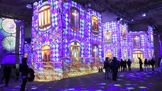 Les carrières de lumières aux Baux de Provence le 1er octobre 2020 Gaudi [upl. by Apgar854]