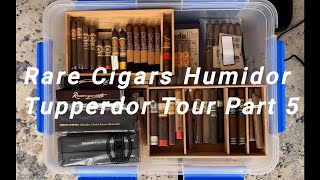 700 Cigar Collection Humidor Tour Part 5 Rare Cigars [upl. by Ailegra]