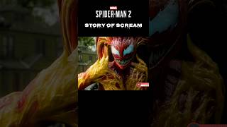 STORY OF SCREAM  MJ  SPIDERMAN 2 spiderman2 scream shorts [upl. by Ainevul]