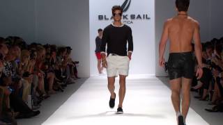 Nautica Mens Spring 2014 Black Sail Fashion Show [upl. by Asinet]