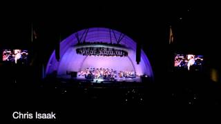 Chris Isaak  Wicked Game HollywoodBowl 2014 [upl. by Gyimah609]