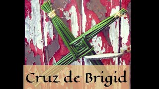 Cómo hacer Cruz de Brigid para celebrar Imbolc la fiesta celta [upl. by Grania413]