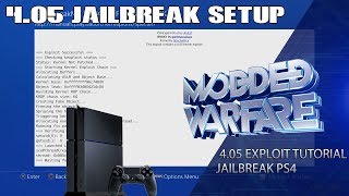 Full PS4 405 Jailbreak Setup Tutorial [upl. by Yedarb]