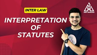 Interpretation of Statutes in 1 Lecture  CA Amit Mahajan [upl. by Keyes488]