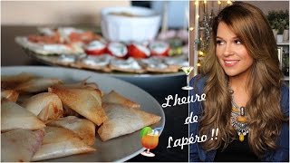 5 Idées DApéritifs │ Rapide Facile amp Peu Calorique [upl. by Gawen]