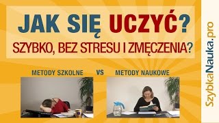 Jak się uczyć szybko bez stresu i zmęczenia Mega demonstracja [upl. by Jilleen735]