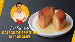 Gâteau de semoule au caramel  Lidl Cuisine [upl. by Afrikah976]