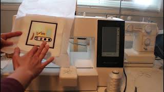 Updated home Janome memory craft 500e Embroidery machine beginners [upl. by Scoville441]