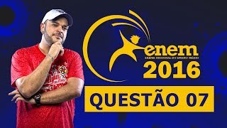 ÁCIDOS NUCLEICOS NO ENEM 2016  questão 07 [upl. by Nayar371]