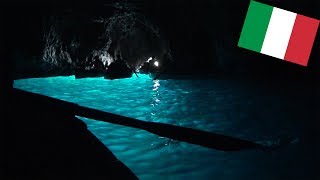 THE BLUE GROTTO GROTTA AZZURRA IN CAPRI ITALYStunning [upl. by Akener]