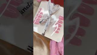 asmr pressonnails packingorders smallbusiness nails gelenaglar pink lösnaglar reels short [upl. by Nunciata397]