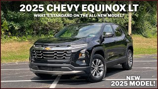 Whats Standard On The New Equinox  2025 Chevy Equinox LT Overview amp First Drive [upl. by Ynttirb860]