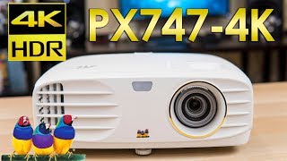 Viewsonic PX7474K Review  The Lowest Priced 4K Projector [upl. by Barfuss]