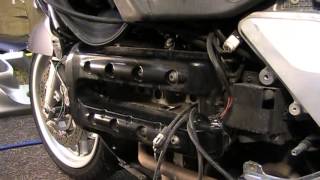 BMW K1200LT Valve Clearence Check Pre Adjustment DIY Part 1 of 3 [upl. by Ellicec]