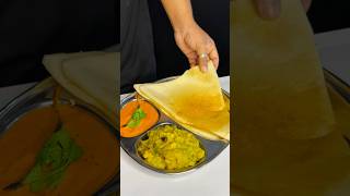 South Indian Crispy Masala Dosa Recipe  ASMR Cooking  shorts food [upl. by Dahl]