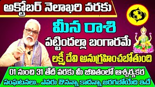 Meena Rasi Phalalu 2024 Telugu  Meena Rasi Phalalu October 2024  Pisces Horoscope  Sreekaram [upl. by Eudo]