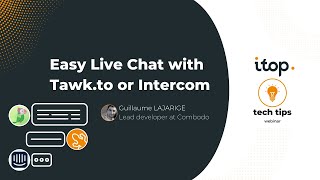 Easy live chat with Intercom or Tawkto [upl. by Analra]