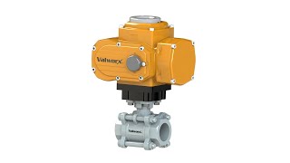 Valworx Explosion Proof 3Piece Stainless Steel Ball Valves  Positioner [upl. by Arras]