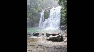 MUST SEE  NAUYACA WATERFALLS in Uvita Costa Rica ONE of the BEST in the country travel 2 Tiered [upl. by Valerian]