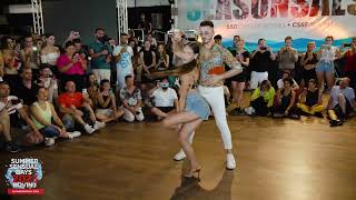 Maycheal amp Mayra  Bachata social dancing  Summer Sensual Days 2023 Rovinj [upl. by Nevsa638]