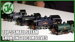 Top 5 Small Model Steam Shunting Locomotives [upl. by Ardnauqal]