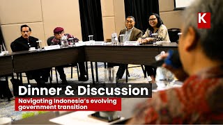 Discussion with Senior Advisory Council Navigating Indonesia’s evolving government transition [upl. by Rahmann]