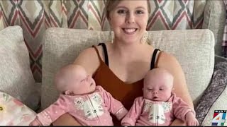 Local twins with Down syndrome inspiring others [upl. by Vivian]