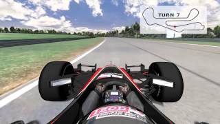 Virtual Lap of Barber Motorsports Park [upl. by Hild]