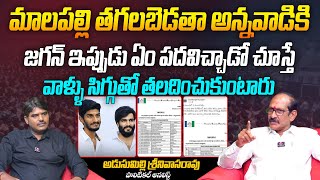 మాలపల్లి తగలబెడతా అన్నవాడికి  Analyst Adusumilli Srinivas on New YCP State Youth Wing Committee [upl. by Oenire]