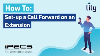 iPECS 1000i  How To Setup a Call Forward on an Extension [upl. by Patten]