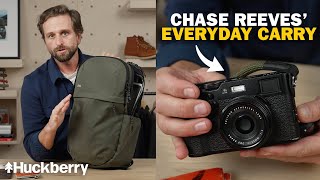 Chase Reeves’ New Favorite Backpack Everyday Carry and Travel Essentials  Huckberry EDC [upl. by Danyette]