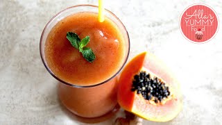 Healthy Breakfast DAY 3 Papaya Cucumber amp Ginger Smoothie  Losing Weight [upl. by Aikin]