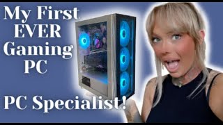 My First Gaming PC  PC Specialist 2022 [upl. by Nemracledairam616]