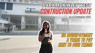 Find Your DREAM Home in FORT BONIFACIO Real Estate  Park McKinley West Construction Update [upl. by Robson]