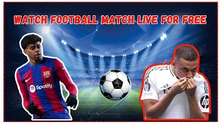 FREE FOOTBALL STREAMING APPS FOR ANDRIOD 2024 [upl. by Hesky29]