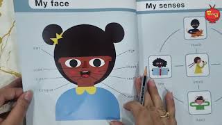 Parts Of The Body For Kids  Learn Five Senses  preschool kindergarten learning [upl. by Carberry414]