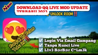 Aplikasi Live Barbar CLm3k Unlock Room  QQlive Mod No Login Terbaru 2023 [upl. by Nosyarg717]