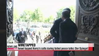 Israel tapped Kerrys calls during peace talks Der Spiegel [upl. by Ruberta]