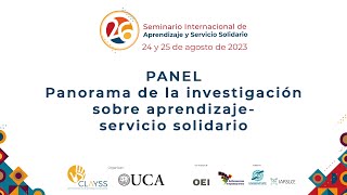 PANEL Overview of research on servicelearning [upl. by Tearle]