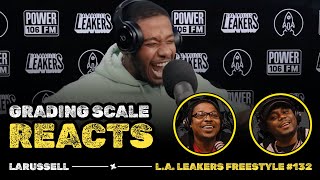 LaRussell  LA Leakers Freestyle  Grading Scale Reacts [upl. by Massingill]