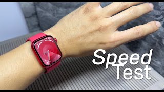 Is APPLE WATCH SERIES 9 Truly Faster SPEED TEST [upl. by Fachanan297]