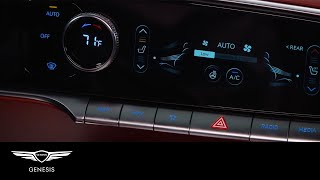 Seat Warming and Ventilation  Genesis GV70  HowTo  Genesis USA [upl. by Nynnahs]