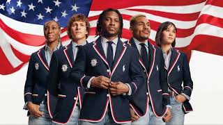 Team USA’s new Olympic uniforms revealed July 18th 2024 [upl. by Anyrtak]