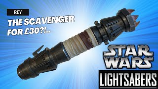 NEW  Rey Lightsaber toy from Shop Disney Review  PERFECT Cosplay piece [upl. by Llener]