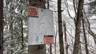 Sentier des Pichous randonnée au Mont SainteAnne Quebec Canada [upl. by Moberg]